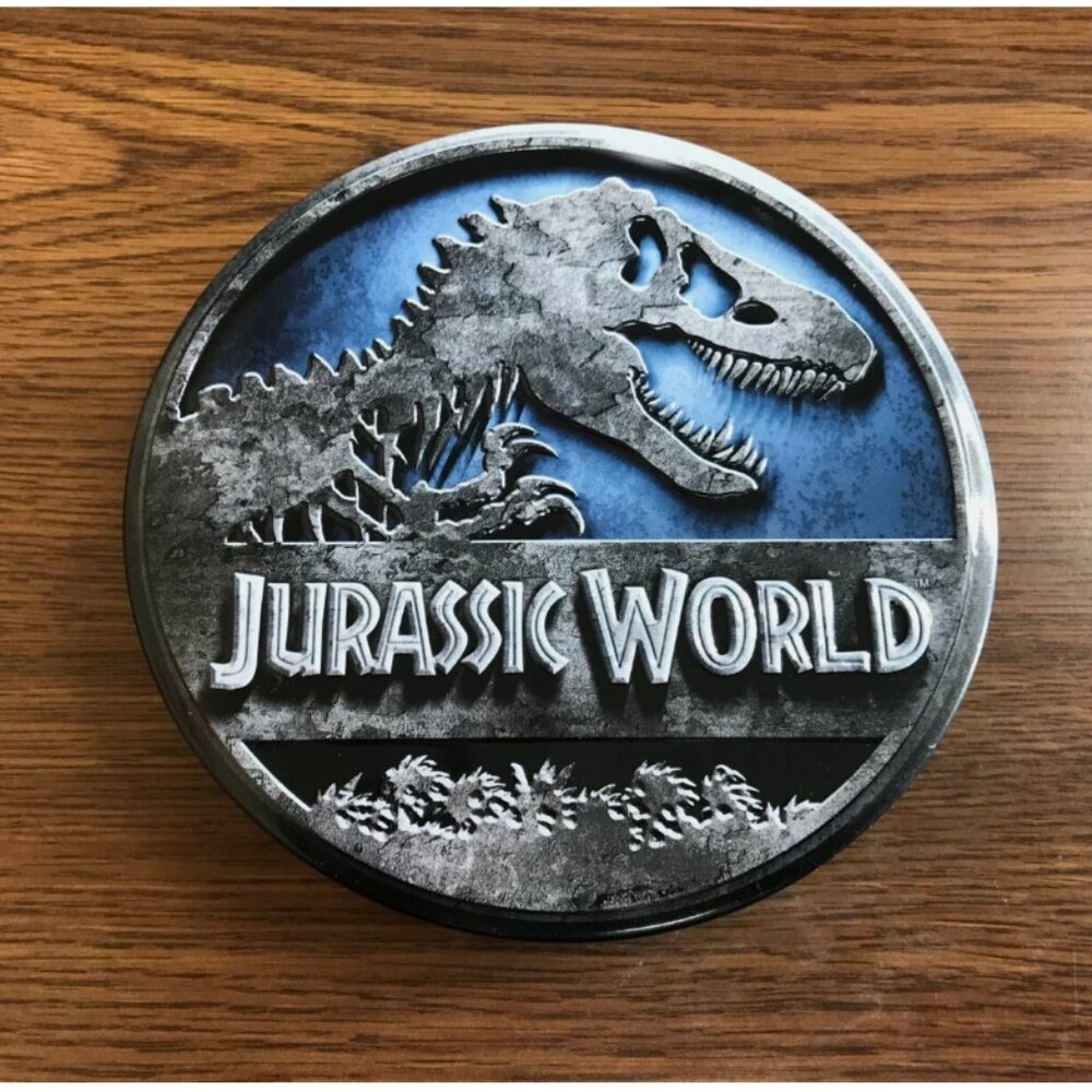 Jurassic World Steelbook Tin Blu Ray DVD Chris Pratt Bryce Dallas Howard